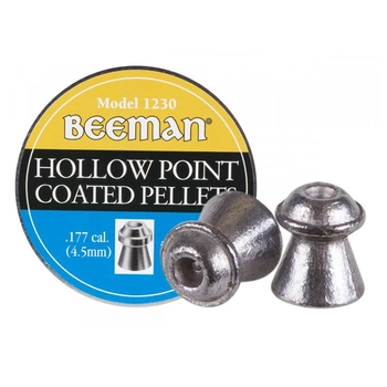 Кулі для пневматики Beeman Hollow Point (4.5 мм, 0,47 г, 500шт)