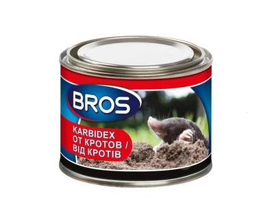 Средство БРОС/Bros Karbidex от кротов 500 г