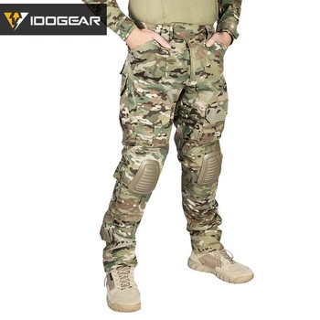 Тактические демисезонные военные штаны G2 Multicam с наколенниками XL Мультикам IDG2078990-1