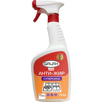Спрей для чистки кухни Galax das PowerClean Анти-Жир Суперсила 750 г (4260637721990)