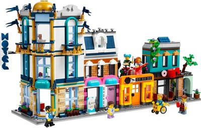 Zestaw klocków LEGO Glówna ulica 1459 elementów (31141)