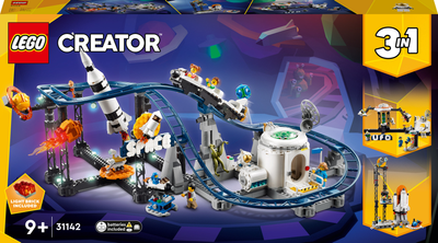 Zestaw klocków LEGO Creator Kosmiczna kolejka górska 874 elementy (31142)