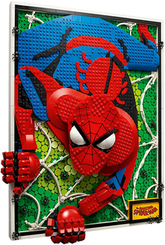 Zestaw klocków LEGO Art The Amazing Spider-Man 2099 elementów (31209)