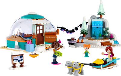 Zestaw klocków LEGO Friends Przygoda w igloo 491 element (41760)