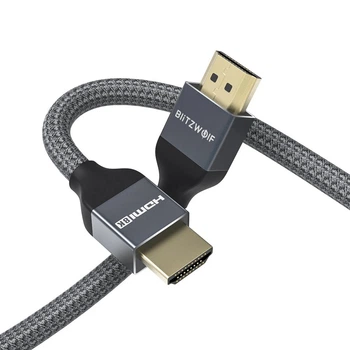 Кабель BlitzWolf HDMI-HDMI 8K v2.1 (BW-HDC5) 2 метри