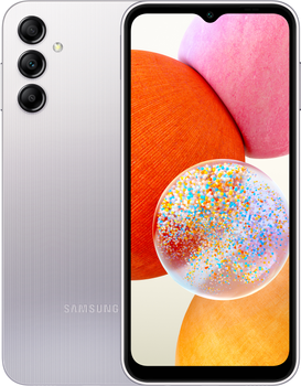 Мобільний телефон Samsung Galaxy A14 LTE 4/64GB Silver (SM-A145RZSUEUE)