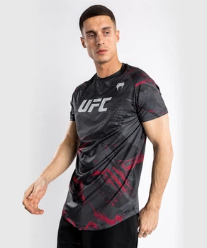Тренировочная футболка Venum UFC Authentic Fight Week 2.0 Men's Dry Tech Black (VNMUFC-00101-001-XL)