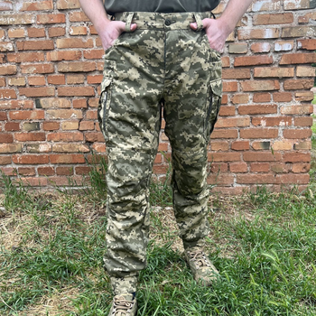 Мужские штаны тактические летние для военных рип стоп 46 Пиксель