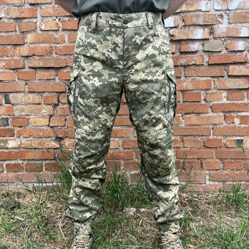 Мужские штаны тактические летние для военных рип стоп 46 Пиксель