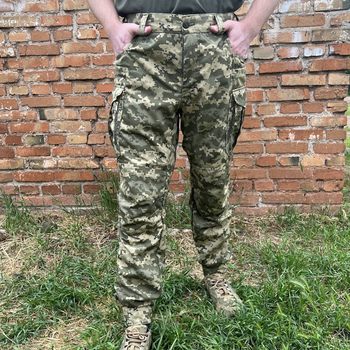 Чоловічі штани тактичні літні для військових ріп стоп 58 Піксель