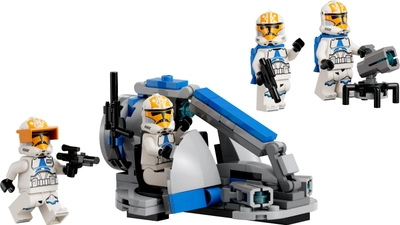 Конструктор LEGO Star Wars Клони-піхотинці Асоки 332-го батальйону. Бойовий набір 180 деталей (75359)