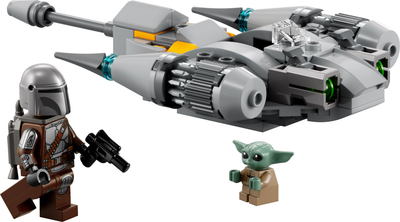 Zestaw klocków LEGO Star Wars Myśliwiec N-1 Mandalorianina w mikroskali 88 elementów (75363)