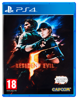 Игра Sony PlayStation 4 Resident Evil 5 Английская Версия Б/У