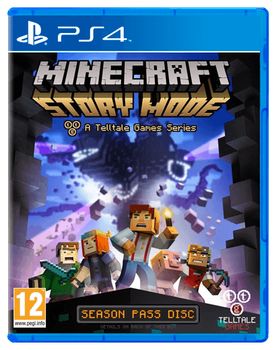 Гра Sony PlayStation 4 Minecraft Story Mode Англійська Версія Б/У