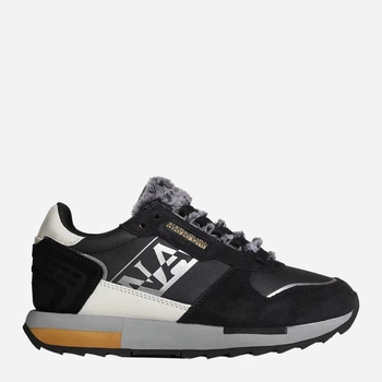 Sneakersy damskie ocieplane Napapijri Woman Suede/Nylon Running NP0A4H7J-041 38 Czarne (196011569954)