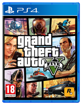Игра Sony PlayStation 4 Grand Theft Auto V Русские Субтитры Б/У