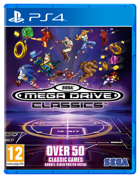 Игра Sony PlayStation 4 Sega Mega Drive Classics Английская Версия Б/У