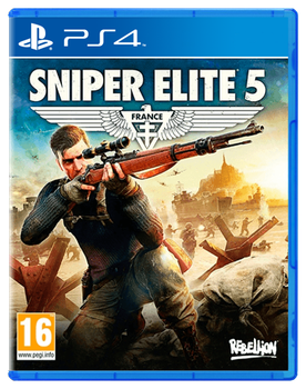 Игра Sony PlayStation 4 Sniper Elite 5 Русские Субтитры Б/У