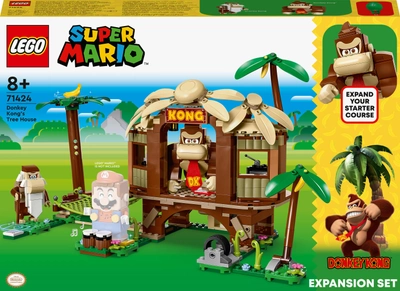 Конструктор LEGO Super Mario Будинок на дереві Донкі Конґ. Додатковий набір 555 деталей (71424)