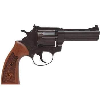 Револьвер под патрон Флобера Alfa 441 Classic (4", 4.0мм), ворон-дерево