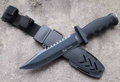 Нескладной тактический нож Colunbia туристический охотничий армейский нож с чехлом (1248A)