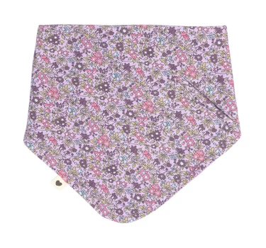 Слинявчик-бандана BIBS Liberty Chamomile Lawn Violet Sky