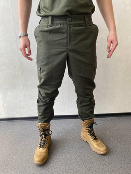 Тактичні штани літні хакі НГУ ріп-стоп XL