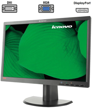 Монитор Lenovo ThinkVision LT2252pwA / 22" (1680x1050) TN / DVI, VGA, DisplayPort, Audio / VESA 100x100 б/у