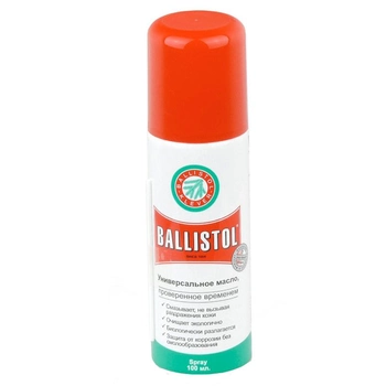 Масло збройне універсальне Klever Ballistol Universal (100мл), спрей