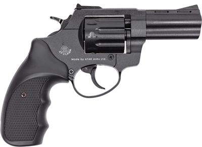 Револьвер под патрон Флобера Stalker S 3", 4 мм (барабан силумин; корпус металл; рукоять пластик)