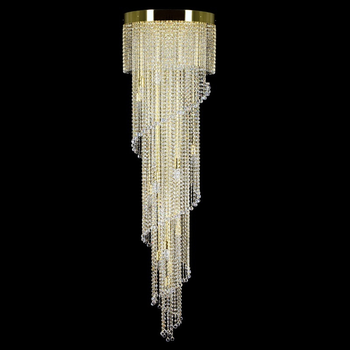 Кришталева люстра Artglass SPIRAL 500*1800 BALL