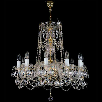 Люстра кришталева Artglass DONATELA VI CL