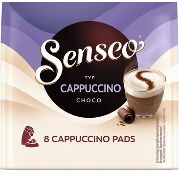 Кофе в монодозах чалдах Philips Senseo Cappuccino Choco 8 шт 62 мм