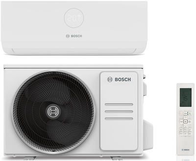 Кондиционер Bosch CL3000i RAC 3,5, 11000 BTU, инвертор, 35 м2, A++/A+, R32, Wi-Fi ready, белый