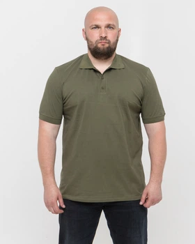 Поло Чоловіче AndreStar Егоїст Оливковий (манжет) 5XL (7050-5)