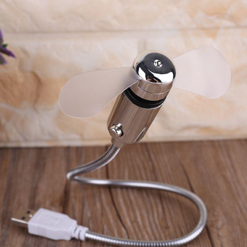 Гнучкий USB вентилятор із кнопкою включення