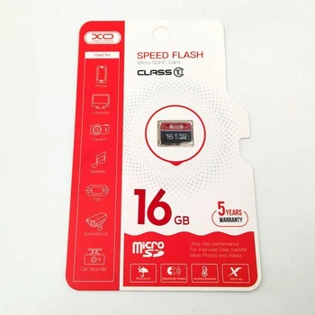 Карта памяти XO micro SD 16 Gb 10 Class