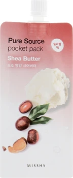 Маска для лица на основе масла ши - Missha Pure Source Pocket Pack Shea Butter 10ml (364575-1255)
