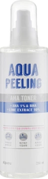 A'pieu Aqua Peeling Aha Toner Пилинг-тонер с AHA-кислотами 250ml (404781-4396)