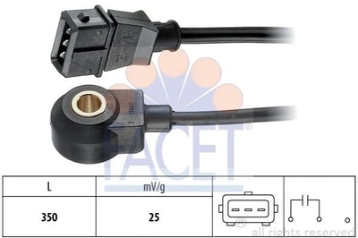 Датчик детонации FACET 93016 Volkswagen Transporter, Polo; BMW 3 Series 030905377, 12141401238, 1401238