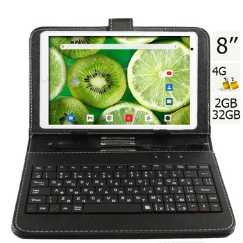 Планшет-телефон Hoozo MTPad8LTE 2/32 Pink+Чехол-клавиатура