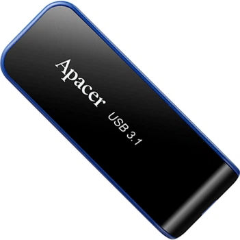 USB флеш-накопитель, флешка Apacer USB3.1 AH356 64GB Black(AP64GAH356B-1)