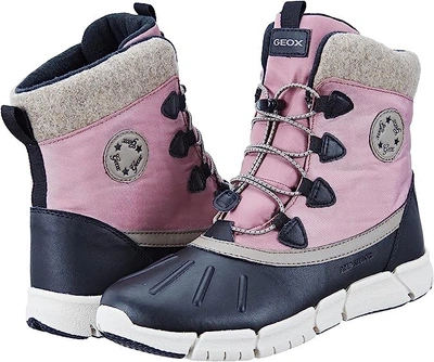Зимові черевики Geox Flexyper, 30євро, Black Dk Pink