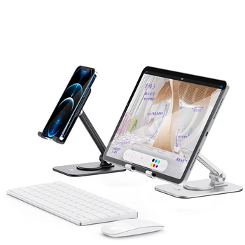 Подставка для телефона, планшета VHG L10 поворотная 360°C Phone Tablet Stand, Grey