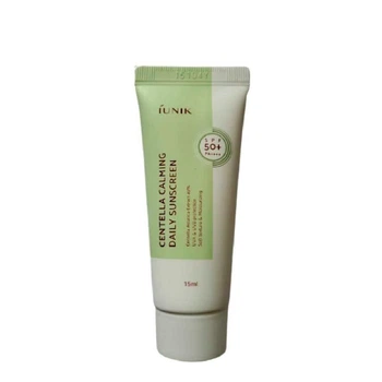 Сонцезахисний крем із центелою iUNIK Centella Calming Daily Sunscreen SPF 50+ PA++++ 15 мл