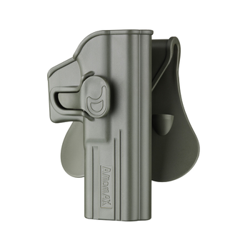 Кобура пластикова Amomax для Glock 17/19/22 Олива AM-G17G2OD