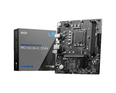 Материнська плата MSI Pro H610M-E DDR4 Socket 1700