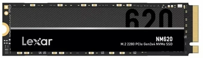 Dysk SSD Lexar NM620 2TB NVMe M.2 2280 PCIe 3.0 x4 3D NAND (TLC) (LNM620X002T-RNNNG)