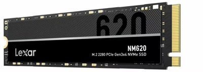 Lexar NM620 512GB M.2 NVMe PCIe 3.0 x4 3D NAND (TLC) (LNM620X512G-RNNNG)