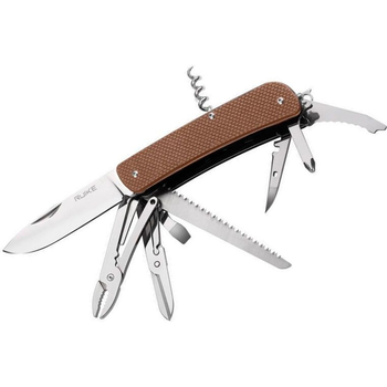 Нож Ruike Criterion Collection L51, коричневый